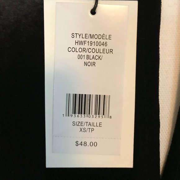 NWT Halston Black Sleeveless Top - Picture 5 of 10